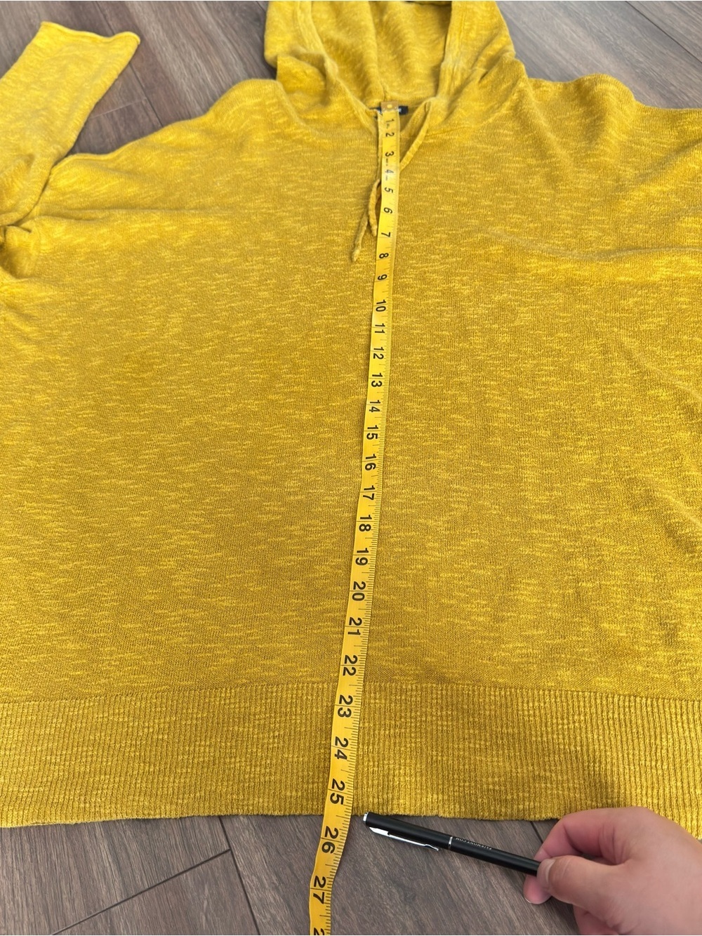 EILEEN FISHER Hooded Top Organic  linen & cotton blended Women's size S Oversize - Picture 8 of 11